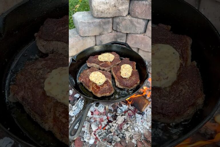 Chili Butter Steak and Shrimp Recipe (In Description)