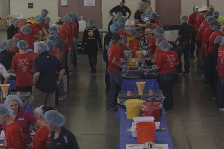 Missouri agriculture students aim to pack 250,000 meals for charity in honor of America 250