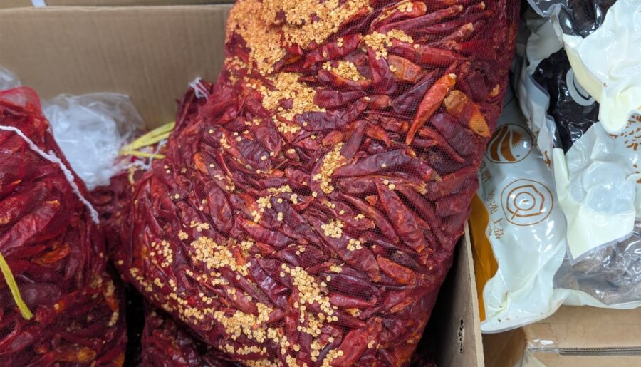 Was at the local Asian market yesterday. I had no idea you can buy that many peppers at once. Apparently it’s common, but was a first for me.