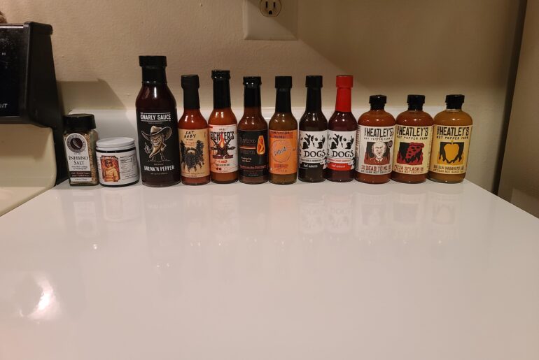 1st annual Detroit hot sauce festival haul!