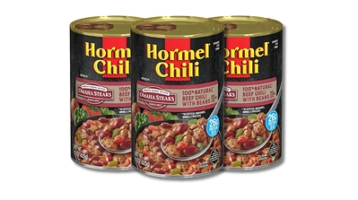 Designed for consumers seeking high-quality chili without sacrificing convenience, HORMEL® Chili & OMAHA STEAKS® 100% Natural Beef Chili with Beans delivers a rich, competition-style experience that is ready to enjoy in minutes.