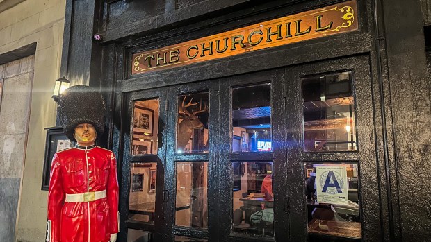 The Churchill Tavern on 28th St. in Manhattan. (Photo by Kaitlyn Rosati)
