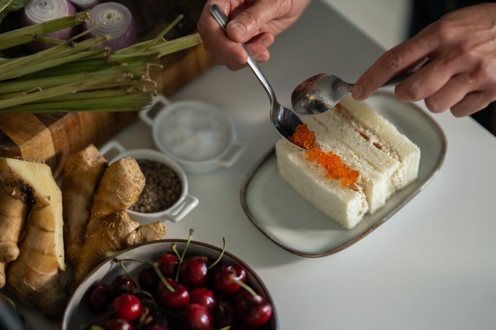 Dishes by Penelope Wong of Yuan Wonton for United Airlines new Chef's Table dining program launching Aug. 1, 2026. (Courtesy photo, United Airlines)