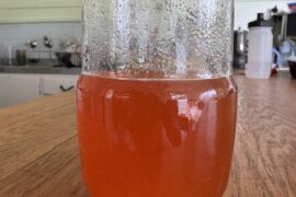 Serrano and lime cordial.