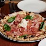 The San Daniele pizza topped with 24-month prosciutto at Pizzateca Lupo in South Melbourne.