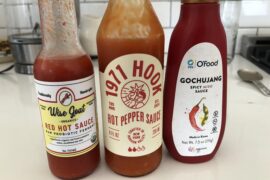My three latest sauces
