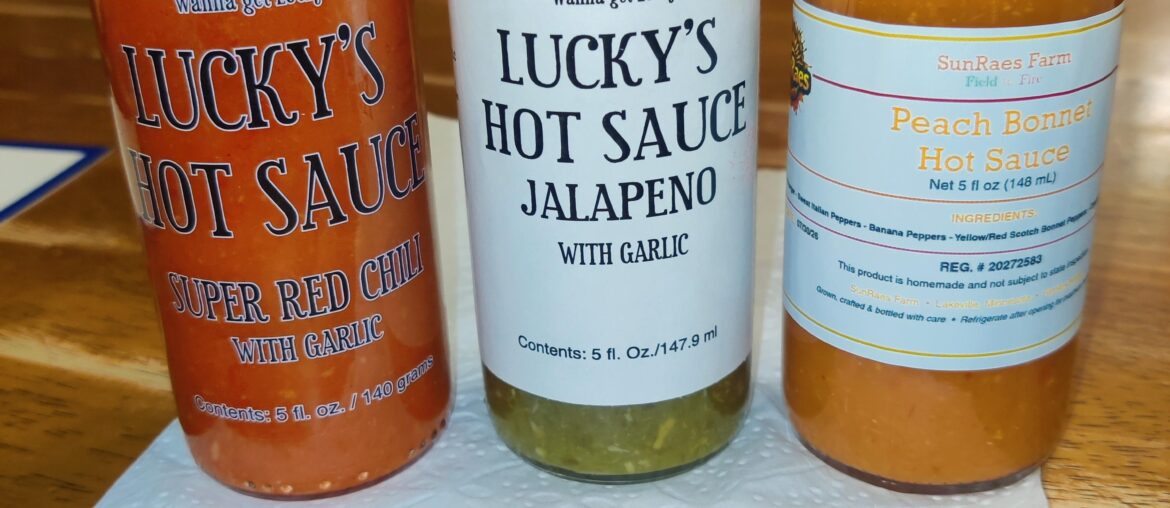 New sauces from farmers market
