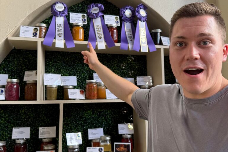 I entered 4 homemade hot sauces in the OC Fair. All 4 placed and one won Best Hot Sauce.