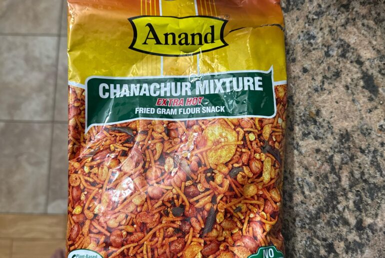 Solid spicy snack