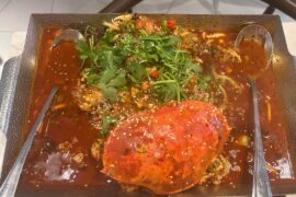 Chengdu Spicy Dungeness Crab from Y & Z in San Francisco