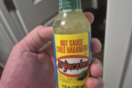 This hot sauce.