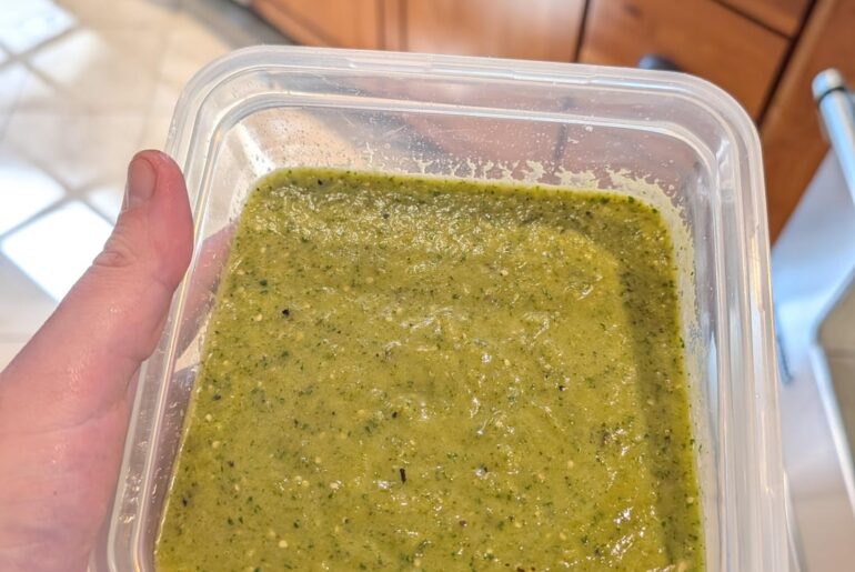 Some salsas fresh from the garden that I've been jamming on this summer