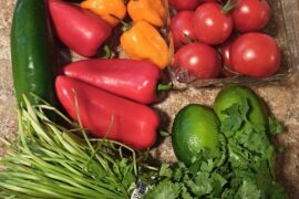 Salsa Roja with cocktail tomatoes