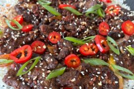 Homemade Szechuan Beef