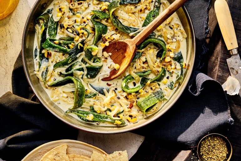 Poblano Rajas Recipe With Corn