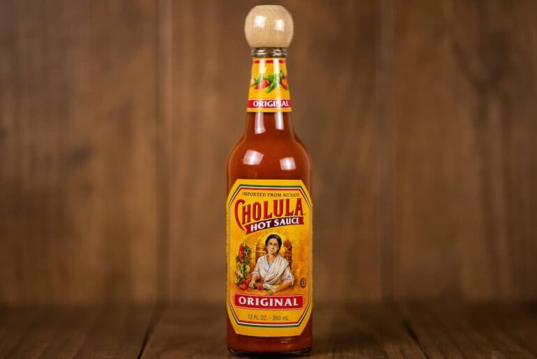 Bottle of Original Cholula Hot Sauce