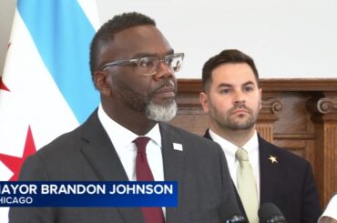 Mayor Brandon Johnson responds to President Donald Trump's Chicago crime comments after weekend mass shooting in Washington Park