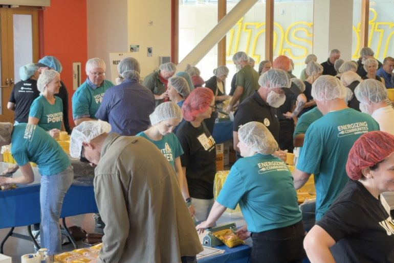 Boise volunteers pack more than 100,000 meals to mark 9/11 Day of Service