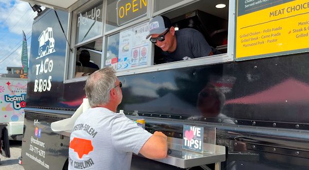 Food truck deals with increase in food and gas prices