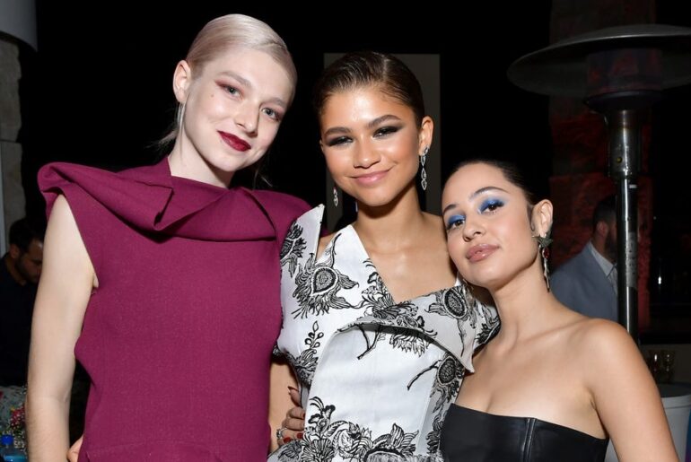Zendaya Reunites With 'Euphoria' Co-Stars for Dinner