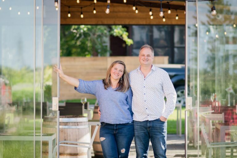 A Niagara winery makes its New York debut under the looming threat of a U.S. ban on Canadian alcohol