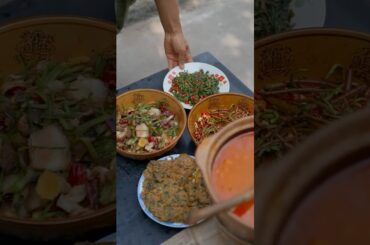Traditional Chinese Wild Greens Harvest & Spicy Stir-Fried Vegetable Recipe