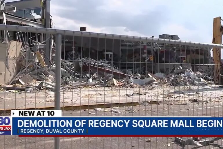 Food court demolition at Regency Mall stirs memories for Jacksonville residents – Action News Jax