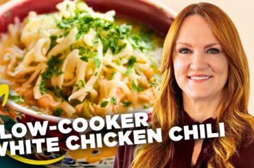 Ree Drummond's MUST HAVE Slow-Cooker White Chicken Chili🍴🤩 The Pioneer Woman | Food Network