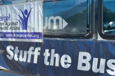 Sun Tran partners with local domestic abuse non-profit to gather supplies