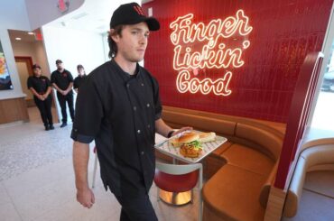 KFC opens a Texas restaurant to test ideas for reclaiming its fried chicken crown