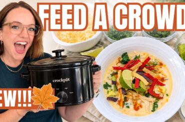 Crockpot Recipes to Feed a CROWD!! Hosting Just Got Easier!