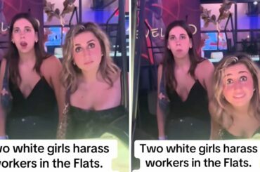 Why were two Cleveland women allegedly racist to servers?