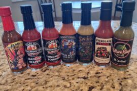 Today's haul from the "I Like It HOT!" Festival. Pinellas, FL
