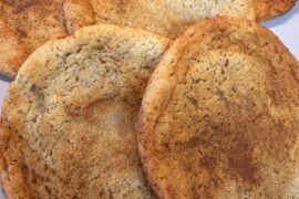 Gochujang Caramel Cookies, A sweet, spicy, chewy, umami cookie.