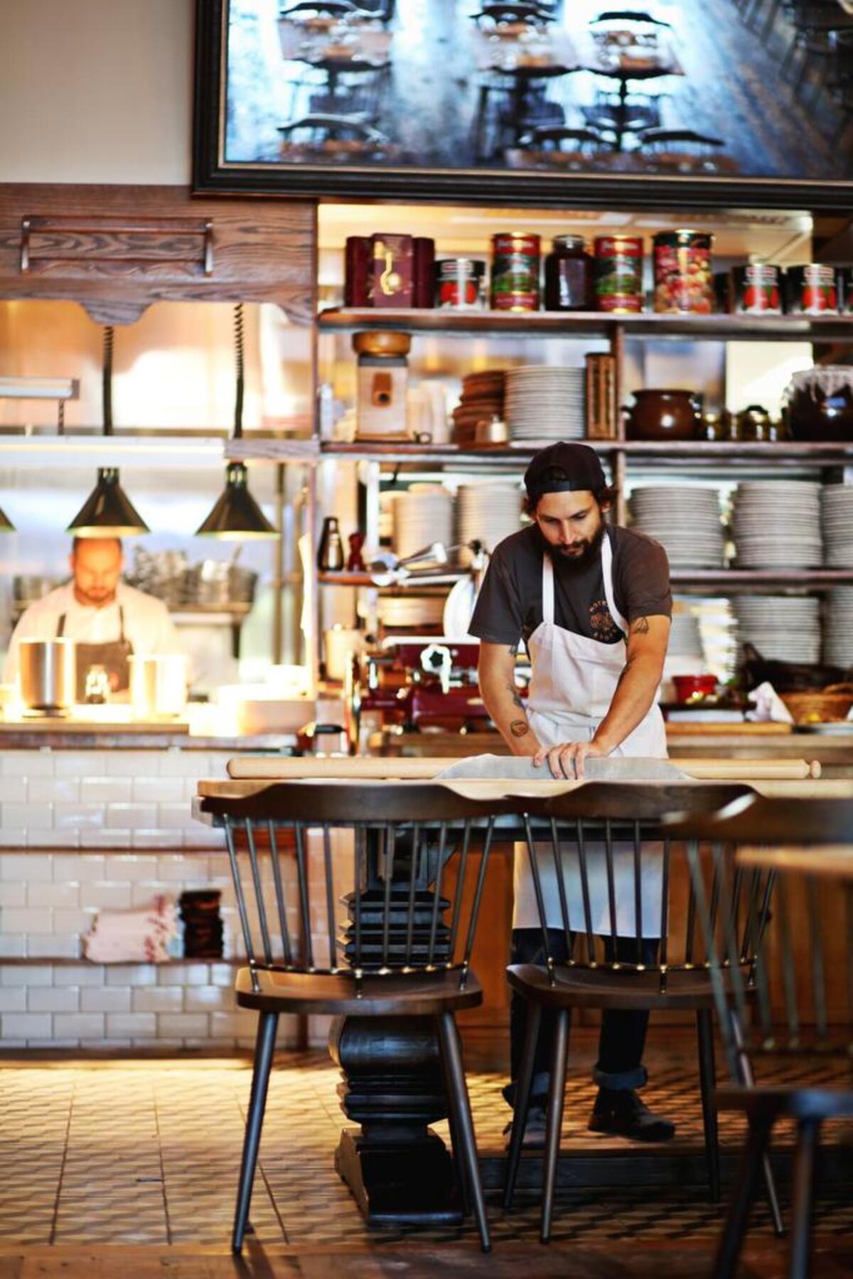 Mothers & Sons owner and chef Josh DeCarolis, photographed in 2016.