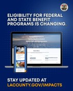 Changes in Eligibility for County Essential Programs
