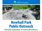 Sept. 10: Newhall Park Public Outreach