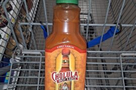I present you the XL Chili Garlic Cholula