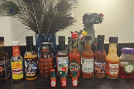 My current hot sauce selection.