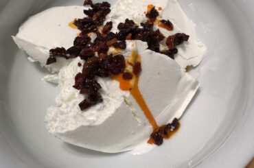 Saw this in a foodie video in Chongqing China. It was delicious.
