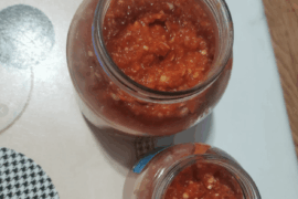 Homemade chili paste, super addictive!