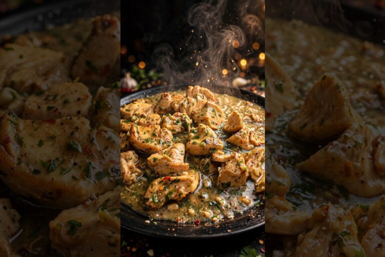 The BEST Garlic Pepper Chicken You'll Ever Make | Spicy, Juicy & Ready in 20 Minutes #shorts