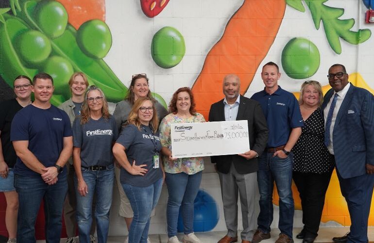 FirstEnergy awards $75,000 grant to Second Harvest Food Bank