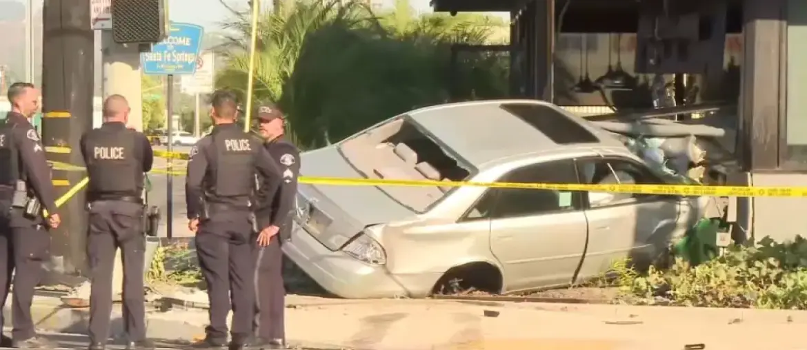 1 dead, 1 hurt after driver slams into Whittier restaurant – NBC Los Angeles