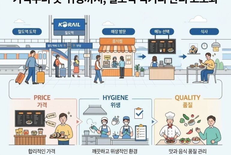 "Railway station food is safe, affordable and worry-free" ... KORAIL Retail upgrades management of "prices, hygiene and quality"