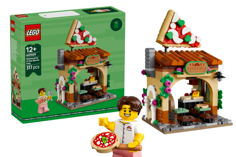 LEGO 40909 Restaurants of the World: Italy GWP revealed!