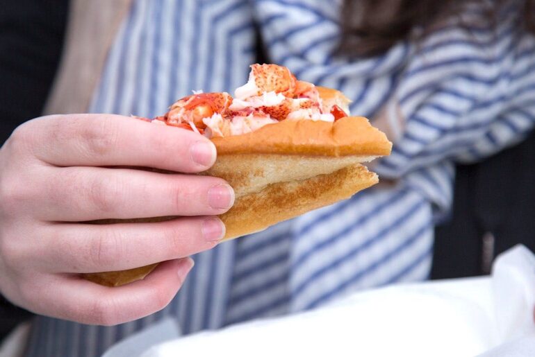 Maine and Connecticut lobster roll styles pit butter against mayo