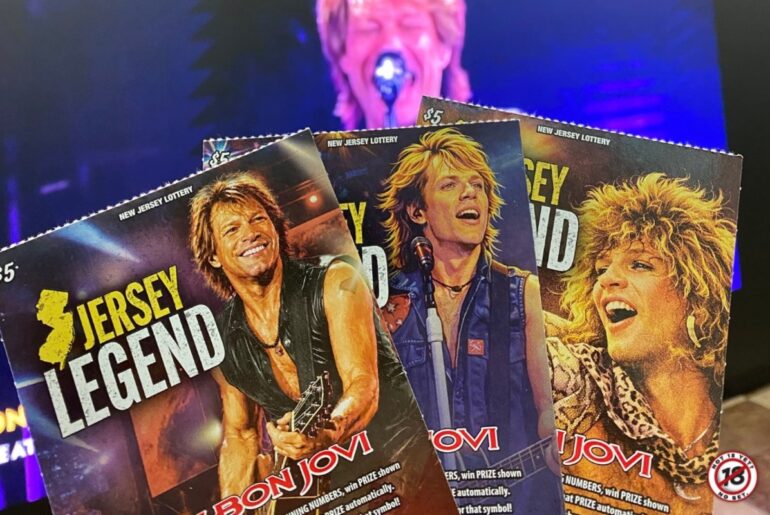 Jon Bon Jovi lottery New Jersey