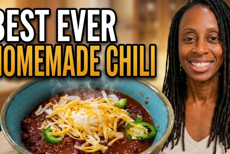 Homemade Chili From Scratch | Easy One Pot Chili Recipe the Whole Family Loves