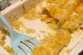 Alex Drummond’s Green Chicken Enchiladas Recipe